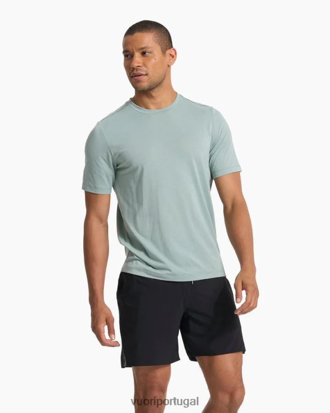 Netuno camiseta tecnológica atual homens Vuori 68NJ8J481 roupas