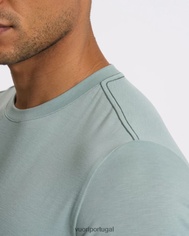 Netuno camiseta tecnológica atual homens Vuori 68NJ8J481 roupas