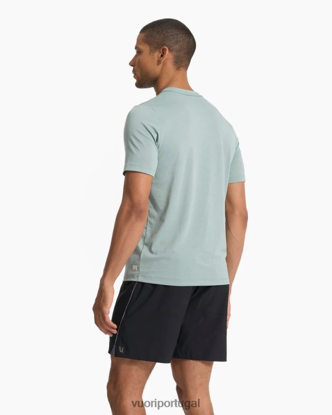 Netuno camiseta tecnológica atual homens Vuori 68NJ8J481 roupas