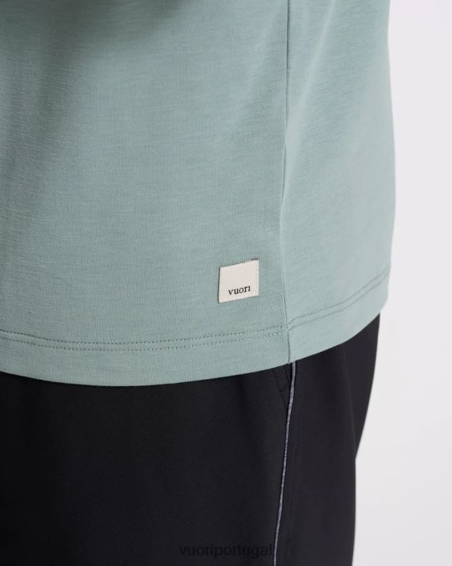 Netuno camiseta tecnológica atual homens Vuori 68NJ8J481 roupas