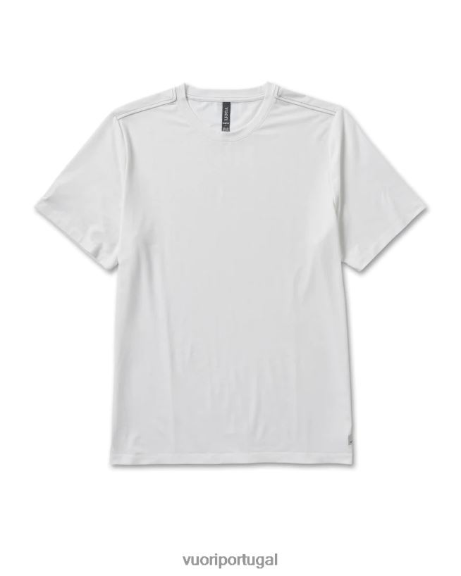 branco camiseta tecnológica atual homens Vuori 68NJ8J478 roupas