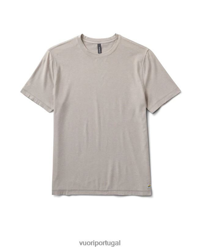 camurça urze camiseta strato tech homens Vuori 68NJ8J471 roupas