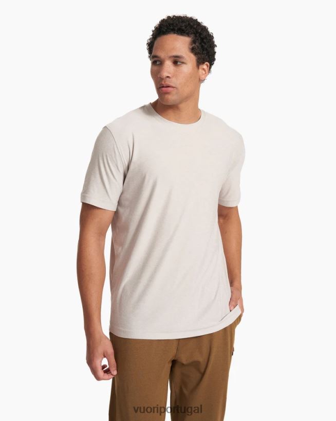 camurça urze camiseta strato tech homens Vuori 68NJ8J471 roupas