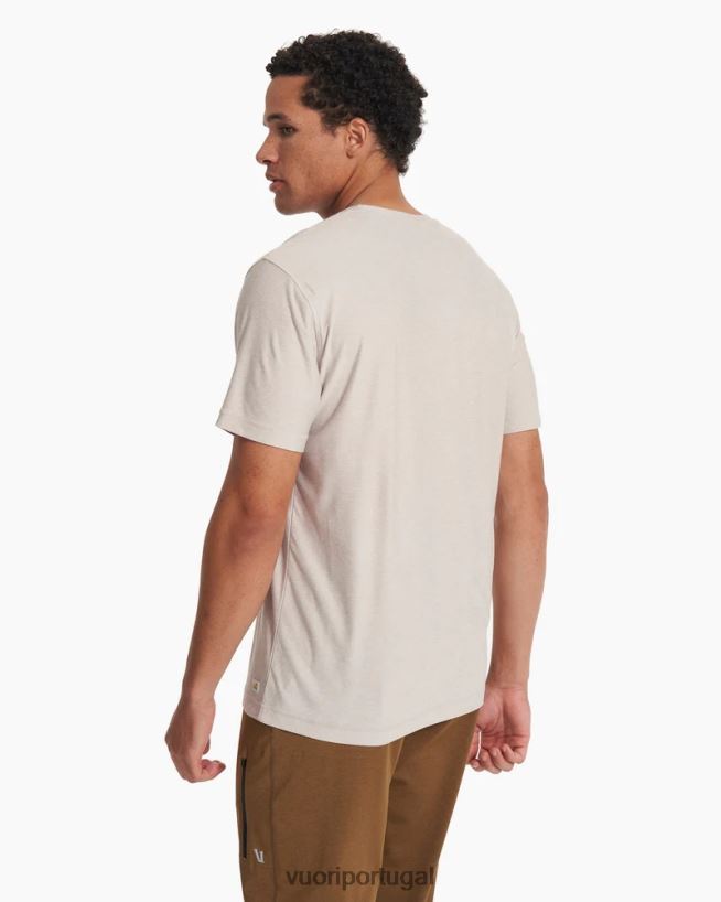 camurça urze camiseta strato tech homens Vuori 68NJ8J471 roupas