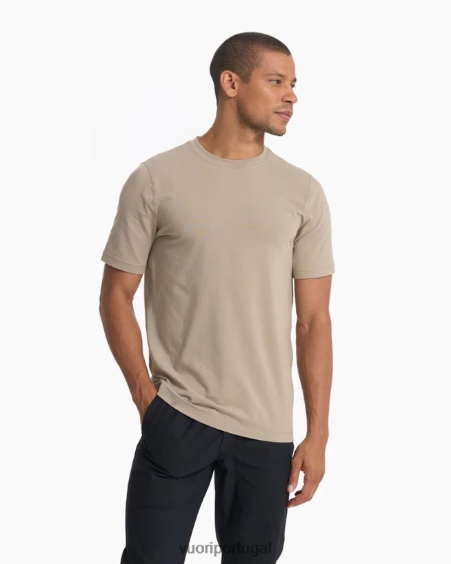 cascalho camiseta tuvalu homens Vuori 68NJ8J460 roupas