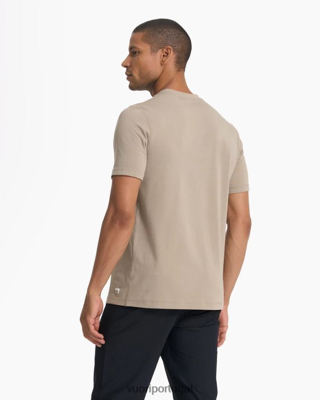 cascalho camiseta tuvalu homens Vuori 68NJ8J460 roupas