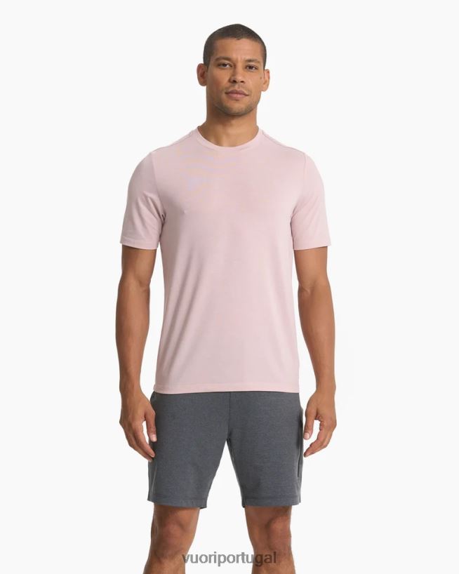 caxemira camiseta tecnológica atual homens Vuori 68NJ8J507 roupas