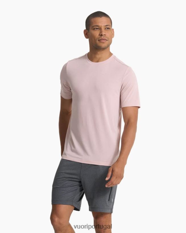 caxemira camiseta tecnológica atual homens Vuori 68NJ8J507 roupas