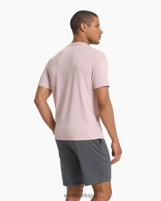 caxemira camiseta tecnológica atual homens Vuori 68NJ8J507 roupas