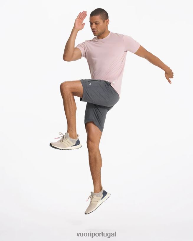 caxemira camiseta tecnológica atual homens Vuori 68NJ8J507 roupas