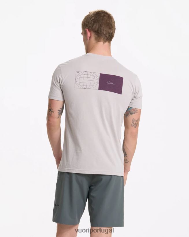 cinza claro dimensão tee homens Vuori 68NJ8J495 roupas
