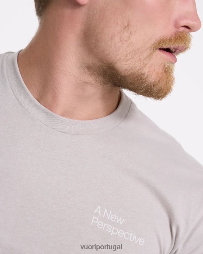cinza claro dimensão tee homens Vuori 68NJ8J495 roupas