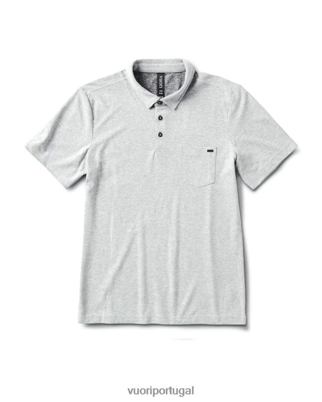 cinza claro ás pólo homens Vuori 68NJ8J520 roupas