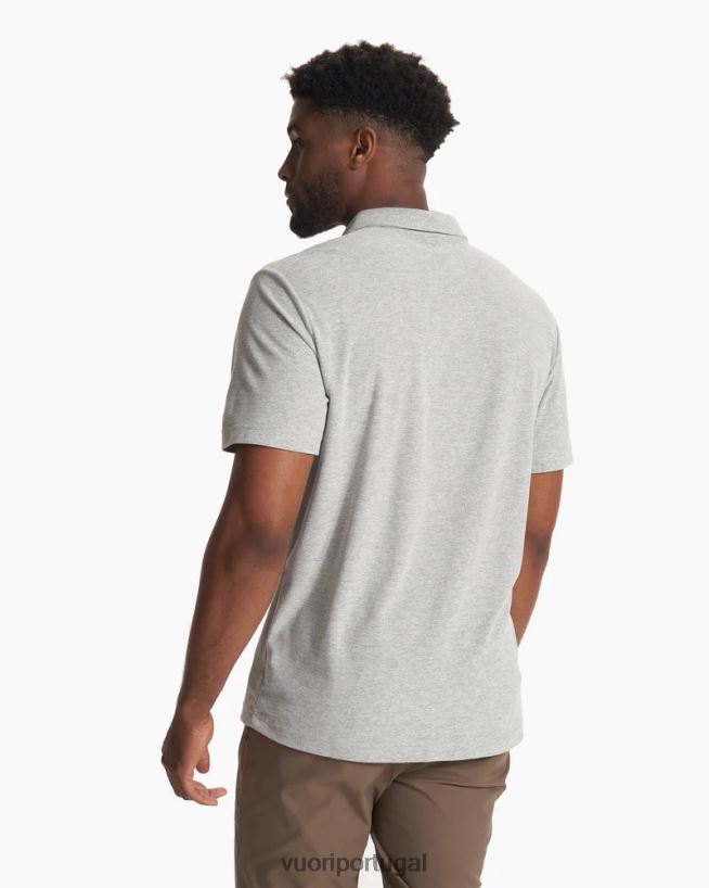 cinza claro ás pólo homens Vuori 68NJ8J520 roupas