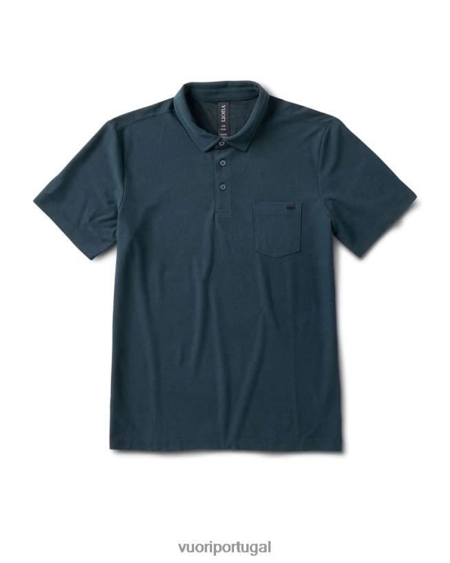 índigo ás pólo homens Vuori 68NJ8J522 roupas