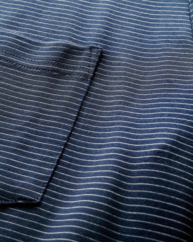 tinta camiseta de tecnologia linear homens Vuori 68NJ8J486 roupas