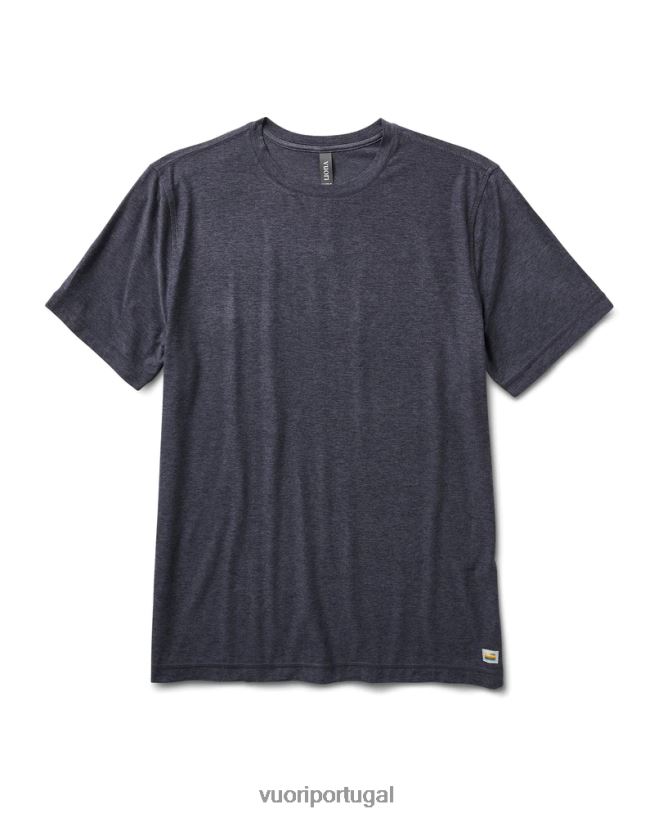 urze azul camiseta strato tech homens Vuori 68NJ8J469 roupas