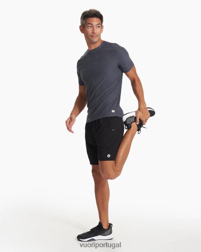 urze azul camiseta strato tech homens Vuori 68NJ8J469 roupas