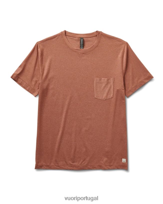 urze camiseta de desempenho tradewind homens Vuori 68NJ8J506 roupas