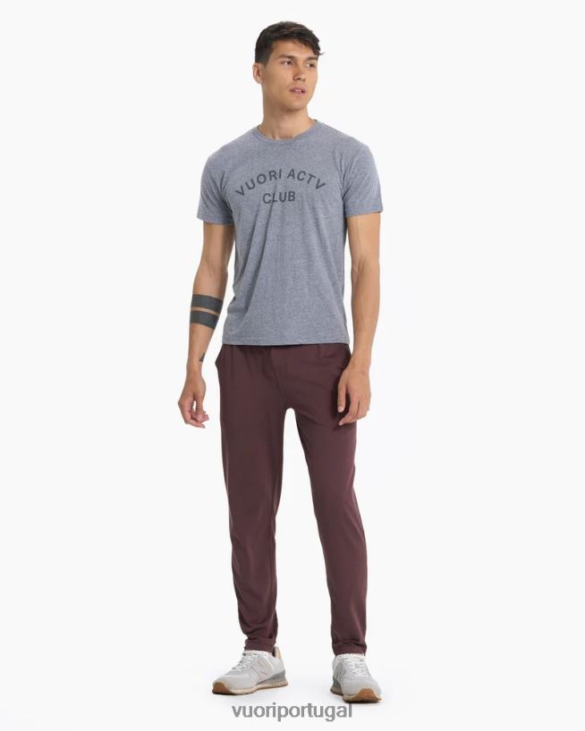 urze cinza camiseta do clube actv homens Vuori 68NJ8J512 roupas
