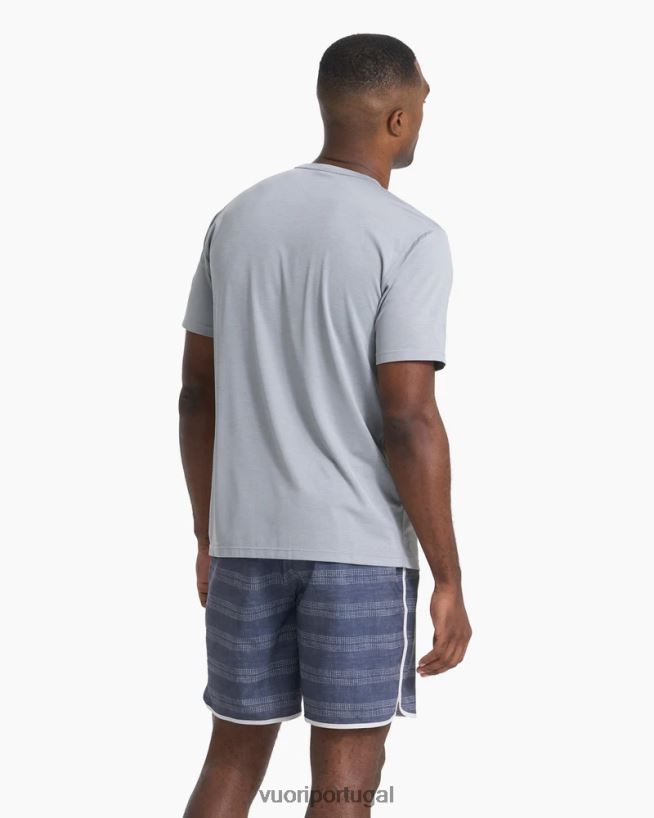 urze cinza camiseta zéfiro homens Vuori 68NJ8J482 roupas