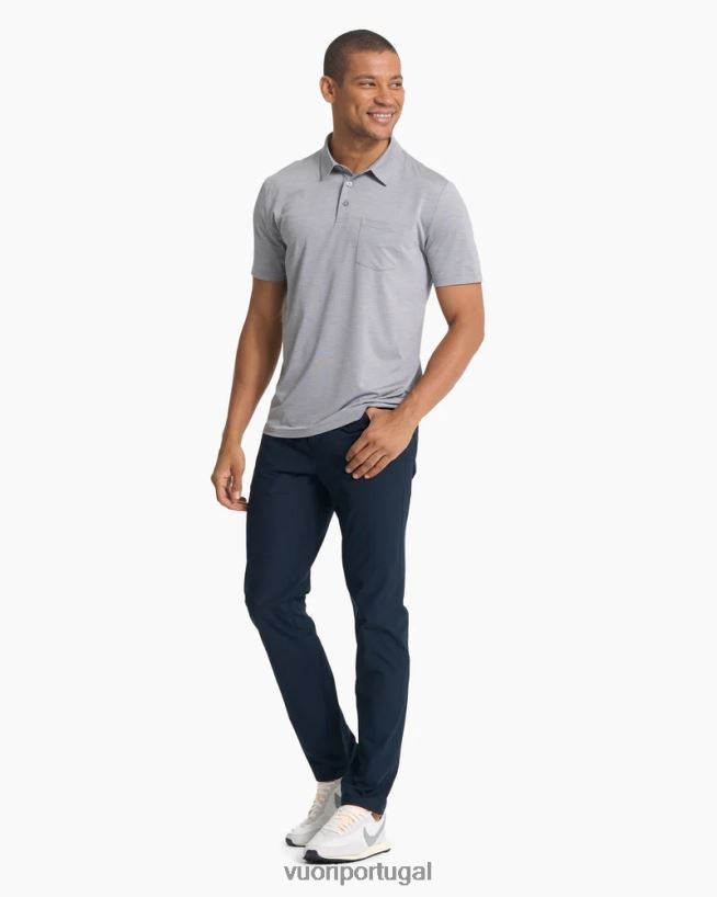 urze cinza polo zéfiro homens Vuori 68NJ8J524 roupas