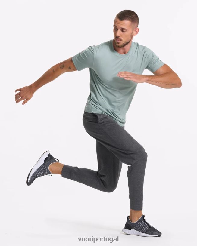 urze de Netuno camiseta de desempenho tradewind homens Vuori 68NJ8J477 roupas