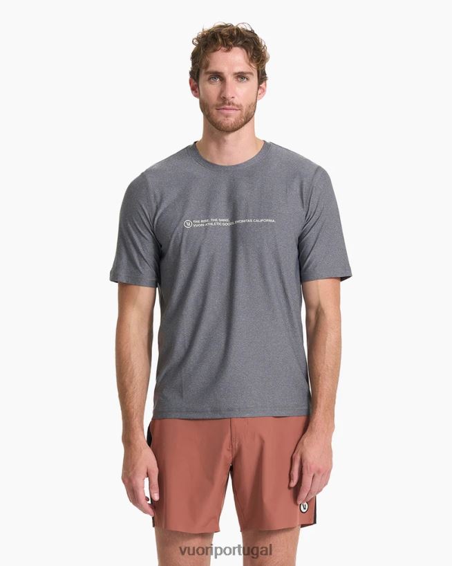 urze de carvão camiseta de água uluwatu 23 de manga curta homens Vuori 68NJ8J494 roupas