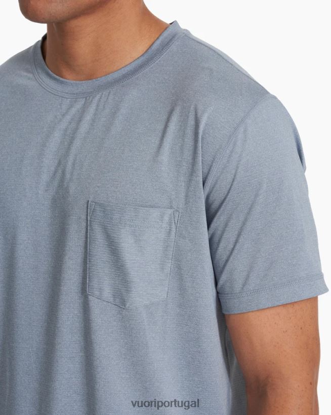 urze nuvem camiseta de desempenho tradewind homens Vuori 68NJ8J475 roupas