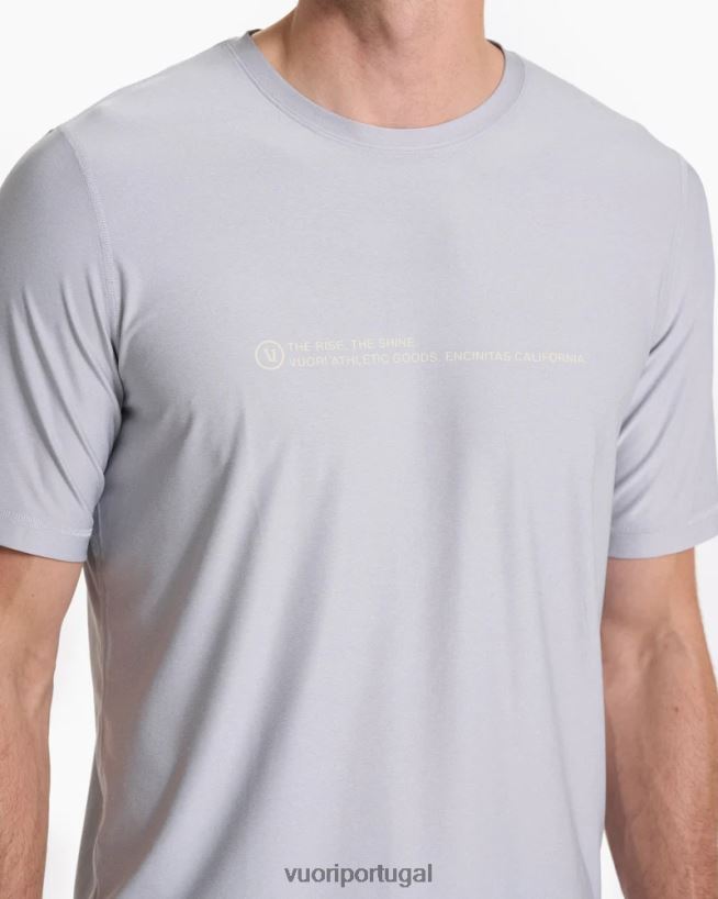 urze platina camiseta de água uluwatu 23 de manga curta homens Vuori 68NJ8J492 roupas