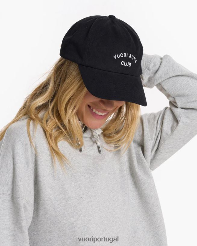 preto chapéu de pai do clube actv mulheres Vuori 68NJ8J392 acessórios