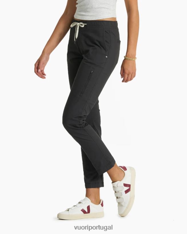 carvão calça ripstop mulheres Vuori 68NJ8J332 roupas
