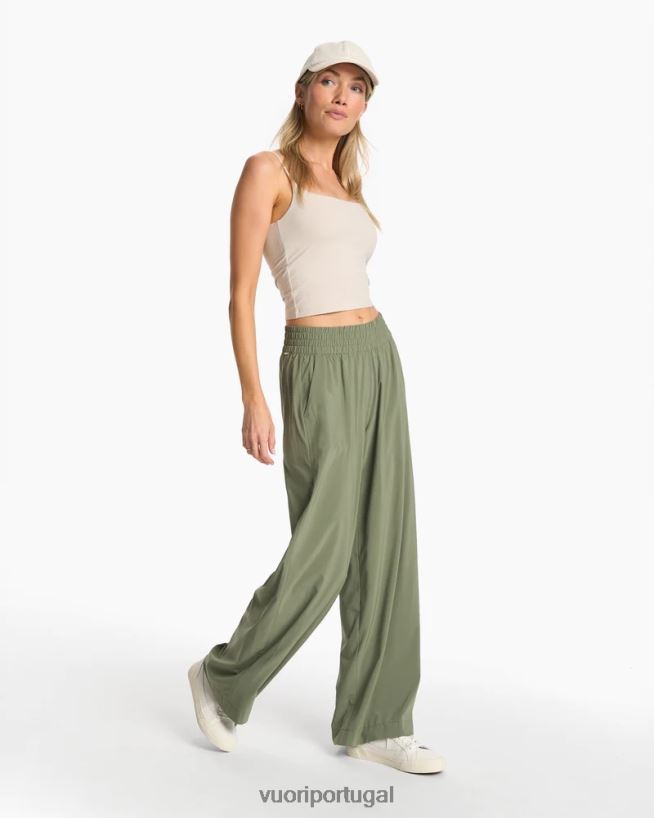 pistache vila larga mulheres Vuori 68NJ8J327 roupas