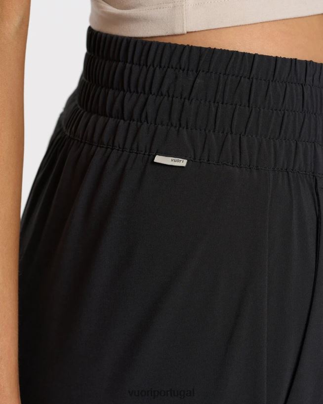 preto vila larga mulheres Vuori 68NJ8J348 roupas