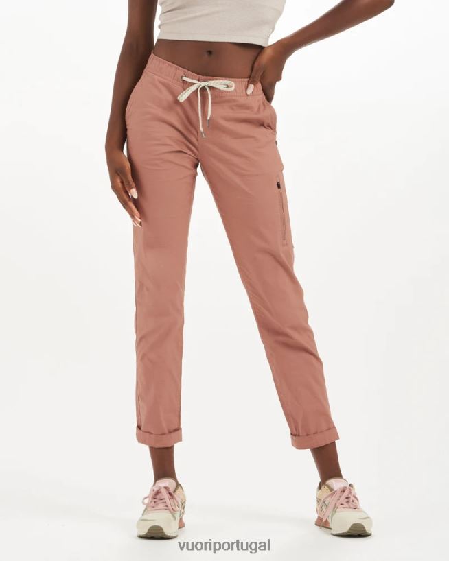 terracota clara calça ripstop mulheres Vuori 68NJ8J345 roupas
