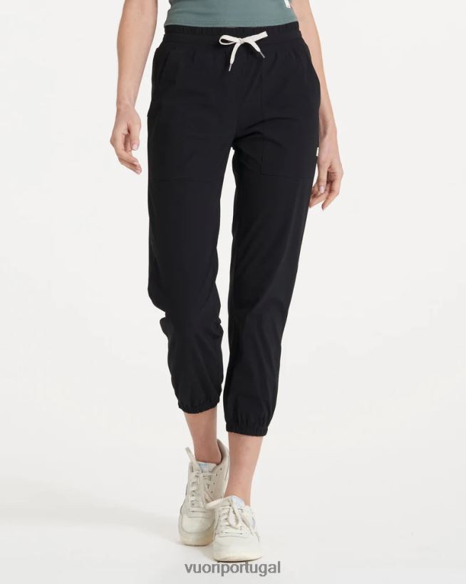 preto corredor de milhas mulheres Vuori 68NJ8J312 roupas