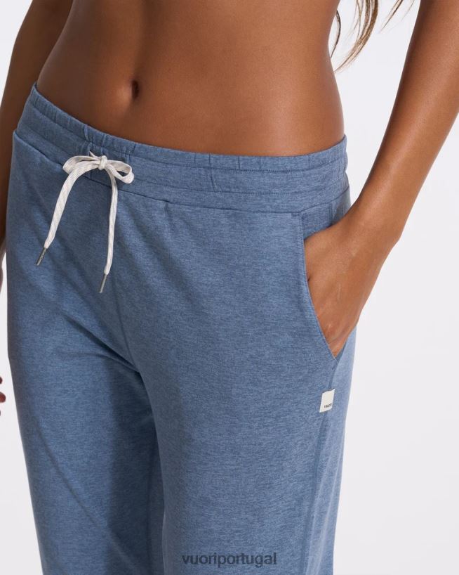 urze azul claro corredor de desempenho mulheres Vuori 68NJ8J300 roupas