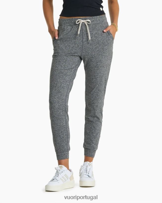 urze cinza jogger de desempenho - longo mulheres Vuori 68NJ8J305 roupas