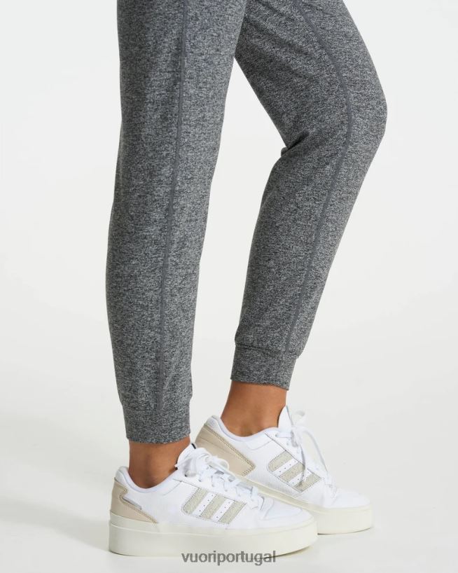 urze cinza jogger de desempenho - longo mulheres Vuori 68NJ8J305 roupas