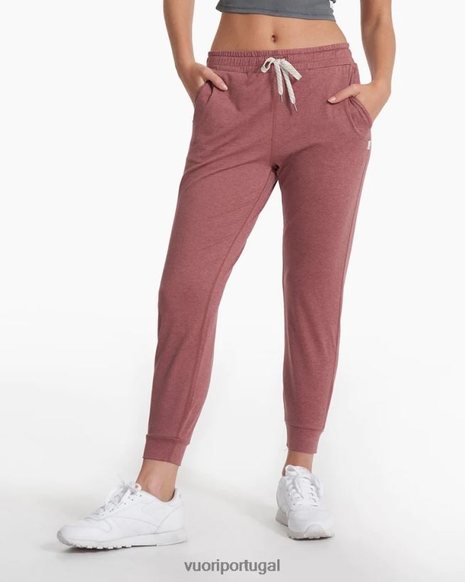 urze marsala corredor de desempenho mulheres Vuori 68NJ8J298 roupas