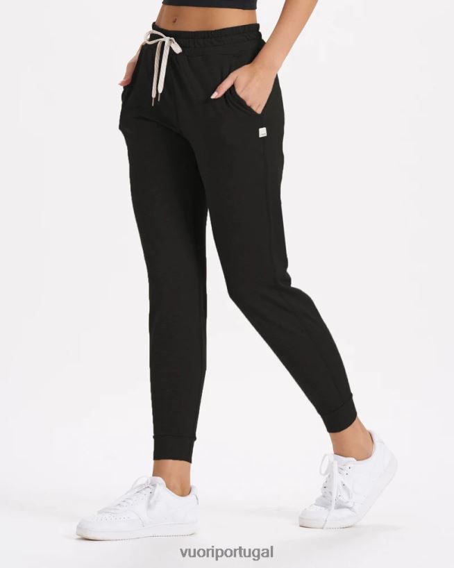 urze preta jogger de desempenho - longo mulheres Vuori 68NJ8J307 roupas