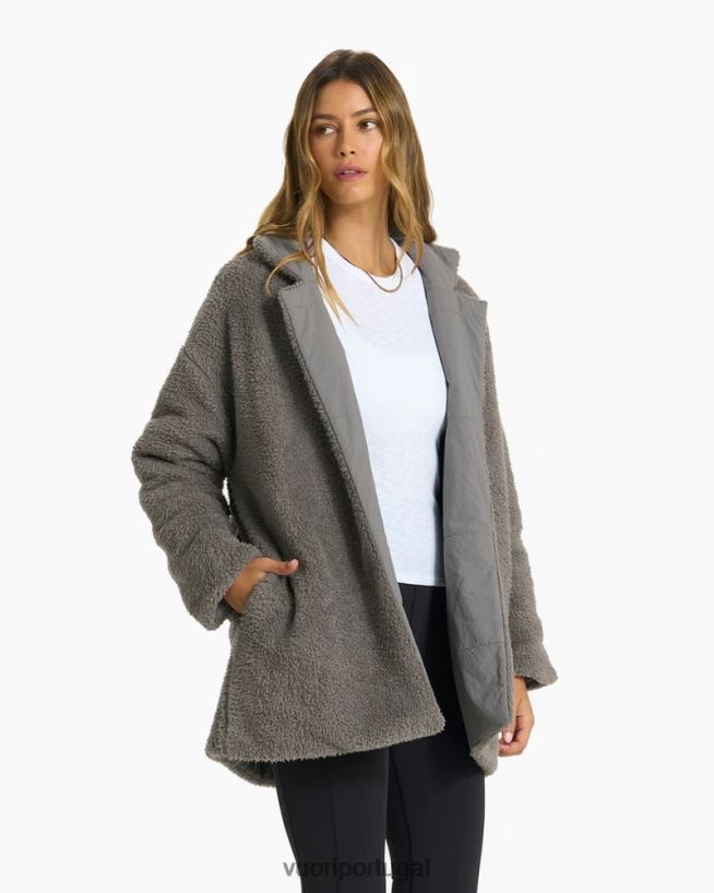 fumaça blazer sherpa aconchegante mulheres Vuori 68NJ8J154 roupas