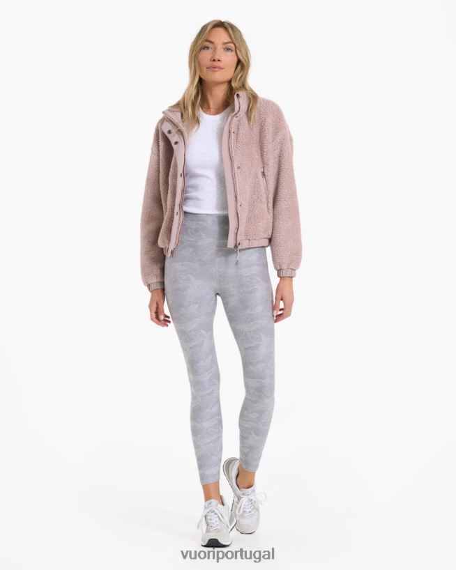 âmbar jaqueta sherpa aconchegante mulheres Vuori 68NJ8J143 roupas