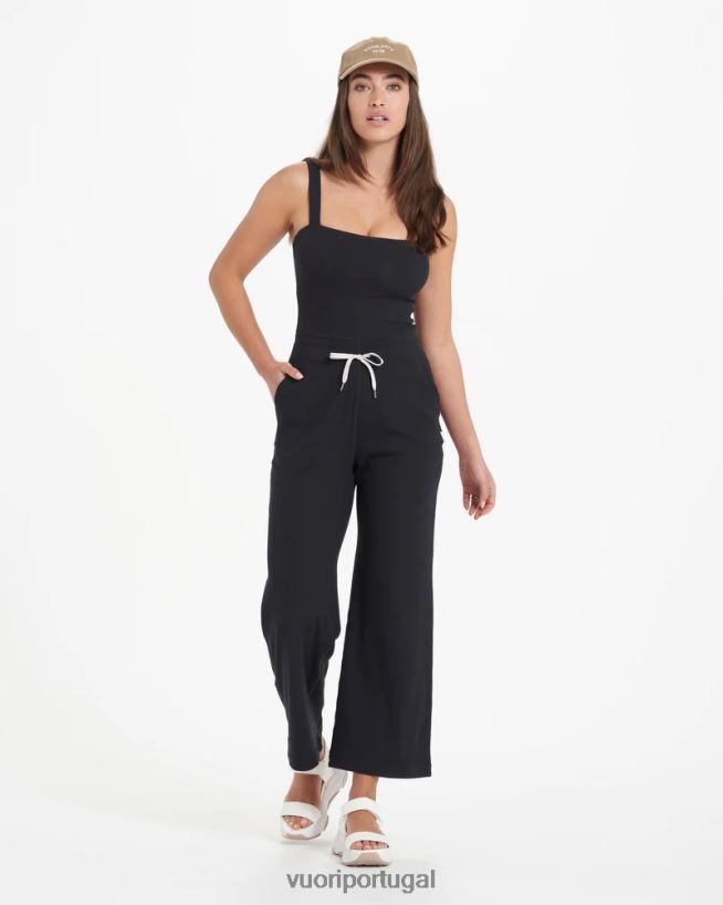 preto macacão mudra mulheres Vuori 68NJ8J364 roupas