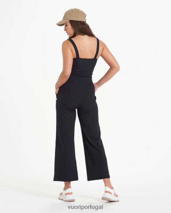 preto macacão mudra mulheres Vuori 68NJ8J364 roupas