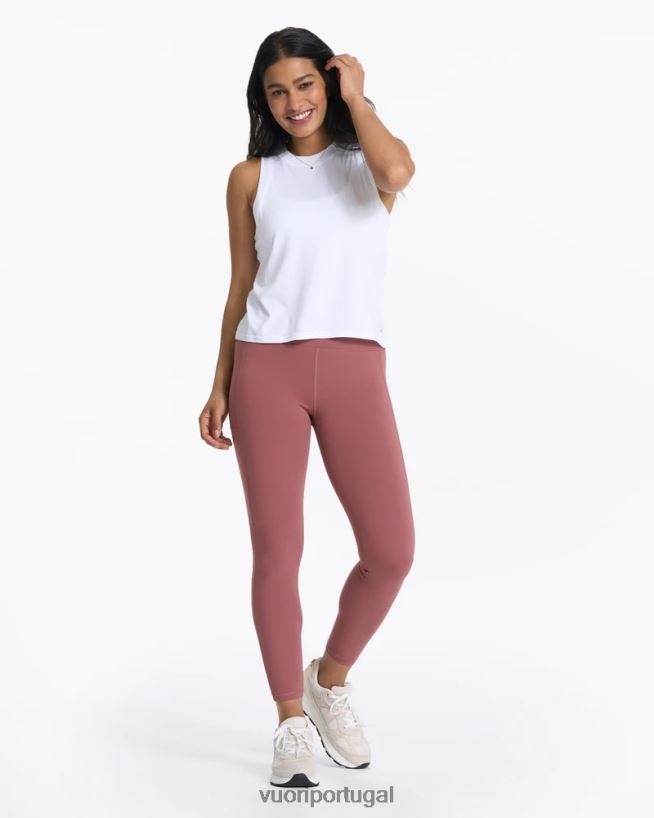 pau-rosa legging de estúdio mulheres Vuori 68NJ8J274 roupas