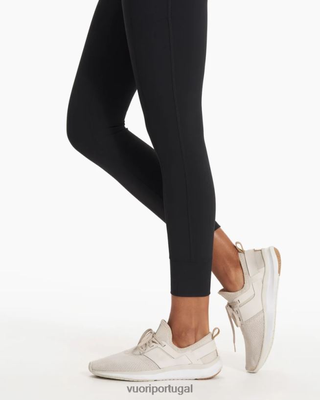 preto legging de bolso diária mulheres Vuori 68NJ8J237 roupas