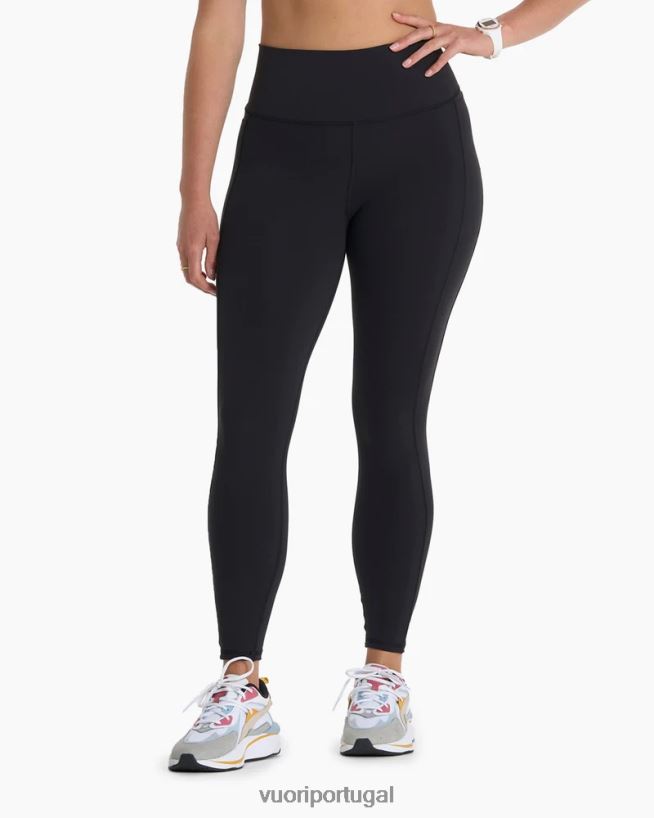 preto legging de estúdio mulheres Vuori 68NJ8J239 roupas