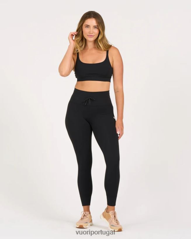 preto legging diária mulheres Vuori 68NJ8J243 roupas