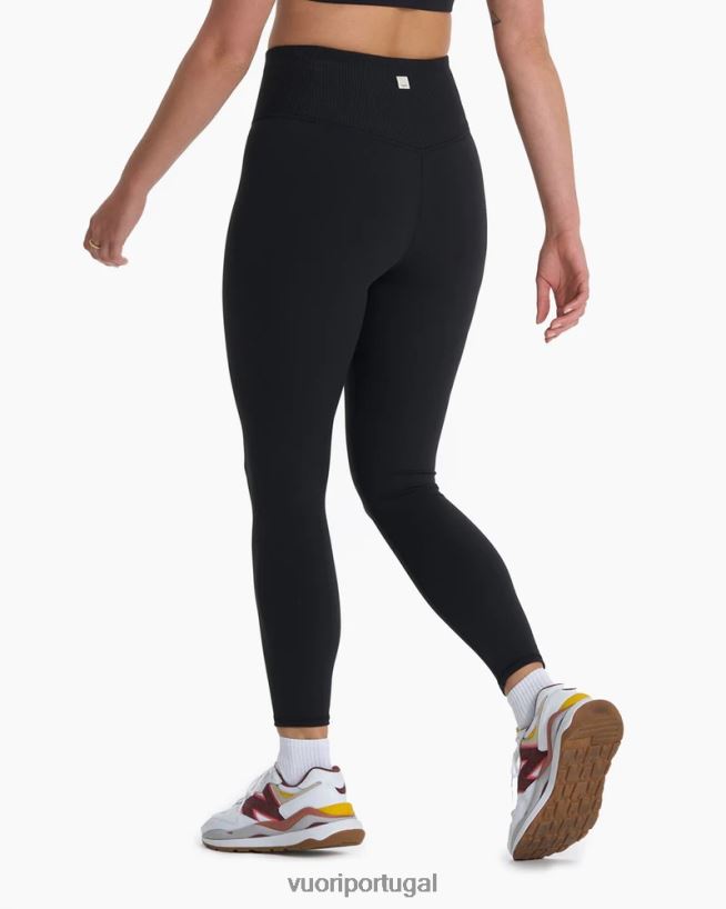 preto legging estúdio costela mulheres Vuori 68NJ8J262 roupas